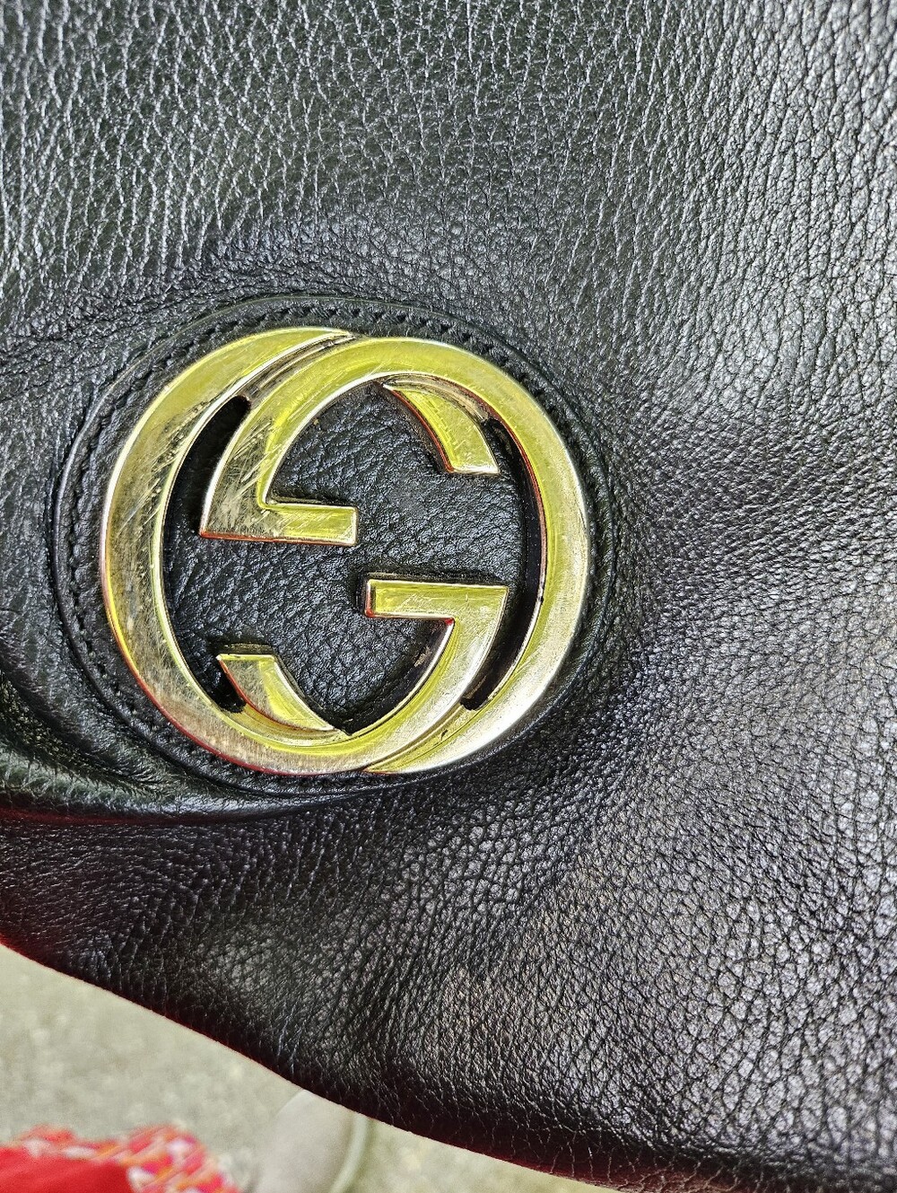 Gucci Blondie Black Zippered Tote Bag - Picture 16 of 16